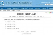 航行警告！南海部分海域進行實彈射擊訓練