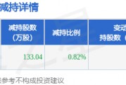 1月26日密爾克衛(wèi)發(fā)布公告，股東減持133.04萬(wàn)股